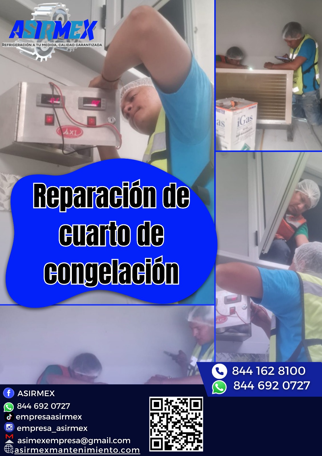 Reparación a cuarto de congelación